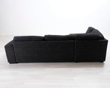 Lataa kuva Galleria-katseluun, 4-istuttava kulmasohva tummanharmaa
