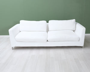 3-istuttava Valanti sohva valkoinen