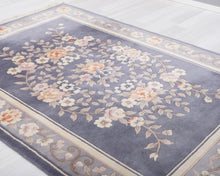 Lataa kuva Galleria-katseluun, Kukkakuvioinen matto 135 x 210 cm
