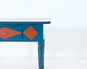 Kirjoituspöytä sininen