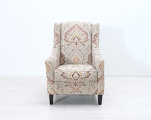 Load image into Gallery viewer, Ashley Wilcox nojatuoli kuviollisella verhoilulla
