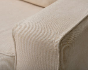 Asko 3-istuttava kangassohva beige