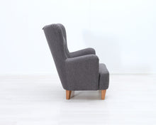 Load image into Gallery viewer, Asko Richard nojatuoli harmaa
