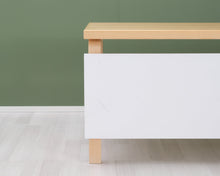 Load image into Gallery viewer, Artek työpöytä 70 x 180 cm koivu / valkoinen

