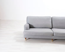 Lataa kuva Galleria-katseluun, 3-istuttava kangassohva harmaa
