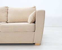 Load image into Gallery viewer, Asko 2-istuttava kangassohva beige
