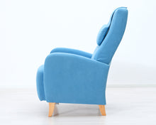 Lataa kuva Galleria-katseluun, Isku Ritz nojatuoli sininen
