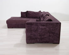 Lataa kuva Galleria-katseluun, 5-istuttava kulmasohva liila
