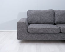 Load image into Gallery viewer, Asko Teresa 6-istuttava kulmasohva harmaa
