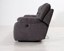 Lataa kuva Galleria-katseluun, 3-istuttava mekanismisohva tummanharmaa
