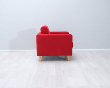 Lataa kuva Galleria-katseluun, Adea nojatuoli punainen
