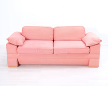 Lataa kuva Galleria-katseluun, Skanno Basic 2,5-istuttava kangasohva vaaleanpunainen
