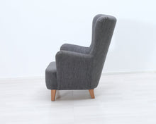 Load image into Gallery viewer, Asko Richard nojatuoli harmaa
