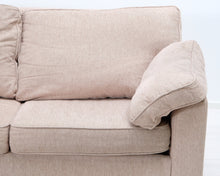 Load image into Gallery viewer, Asko 2-istuttava vuodesohva beige
