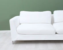 Lataa kuva Galleria-katseluun, 3-istuttava Valanti sohva valkoinen
