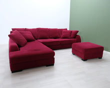 Load image into Gallery viewer, Avokulmasohva punainen
