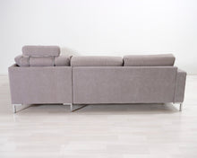 Lataa kuva Galleria-katseluun, 4-istuttava kulmasohva divaanilla harmaa
