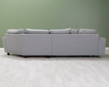 Load image into Gallery viewer, 4-istuttava divaanisohva ja rahi harmaa
