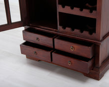 Lataa kuva Galleria-katseluun, Akaasipuinen viinikaappi
