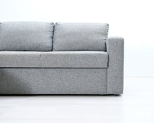 Load image into Gallery viewer, Asko VIGO 3-istuttava divaanivuodesohva vaaleanharmaa

