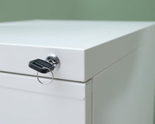 Lataa kuva Galleria-katseluun, Arkistokaappi valkoinen
