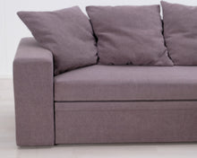 Lataa kuva Galleria-katseluun, 3-istuttava vuodesohva divaanilla harmaa
