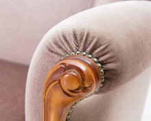 Lataa kuva Galleria-katseluun, 3-istuttava rokokootyylinen sohva
