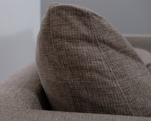 Lataa kuva Galleria-katseluun, 3-istuttava kangassohva ja rahi harmaa
