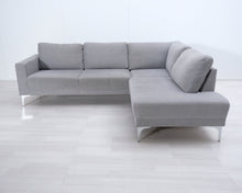 Lataa kuva Galleria-katseluun, 4-istuttava kulmasohva harmaa
