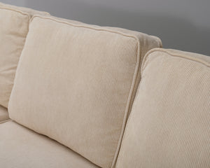 Asko 3-istuttava kangassohva beige