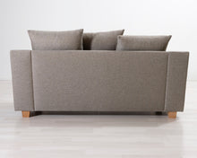 Load image into Gallery viewer, 2-istuttava kangassohva beige
