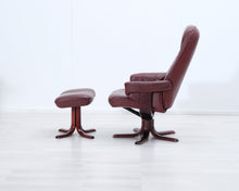 Lataa kuva Galleria-katseluun, 80-luvun mekanismituoli ja rahi tummanruskea
