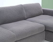 Load image into Gallery viewer, 4-istuttava divaanisohva harmaa
