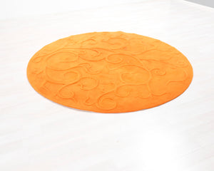A-Carpet Snooze villamatto ø 220 cm oranssi