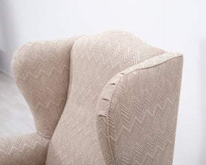 Furninova kangasnojatuoli beige