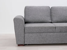 Lataa kuva Galleria-katseluun, 3-istuttava vuodesohva divaanilla harmaa

