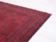 Lataa kuva Galleria-katseluun, Afganistanilainen villamatto 228 x 174 cm punainen
