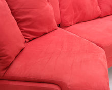 Load image into Gallery viewer, Asko 4-istuttava kangassohva punainen
