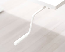 Lataa kuva Galleria-katseluun, IKEA säädettävä työpöytä valkoinen
