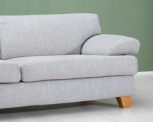 Load image into Gallery viewer, Asko Florence 3-istuttava kangassohva vaaleanharmaa
