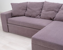 Lataa kuva Galleria-katseluun, 3-istuttava vuodesohva divaanilla harmaa
