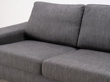 Load image into Gallery viewer, Asko 2,5-istuttava kangassohva harmaa
