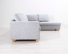 Lataa kuva Galleria-katseluun, 5-istuttava kulmasohva harmaa
