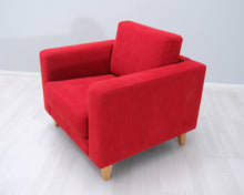 Lataa kuva Galleria-katseluun, Adea nojatuoli punainen
