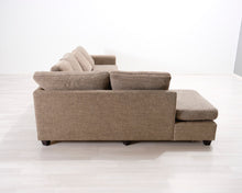 Lataa kuva Galleria-katseluun, 5-istuttava kulmasohva beige
