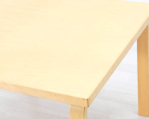 Artek sivupöytä 75 x 75 cm koivu