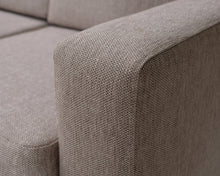 Load image into Gallery viewer, Asko 3-istuttava sohva vaaleanruskea
