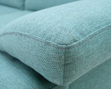 Load image into Gallery viewer, Asko Florence 2-istuttava kangassohva sininen
