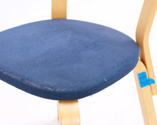 Lataa kuva Galleria-katseluun, Artek 69 tuoli koivu / tummansininen
