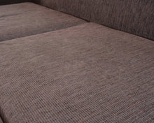 Lataa kuva Galleria-katseluun, 4-istuttava kangassohva ja rahi ruskea
